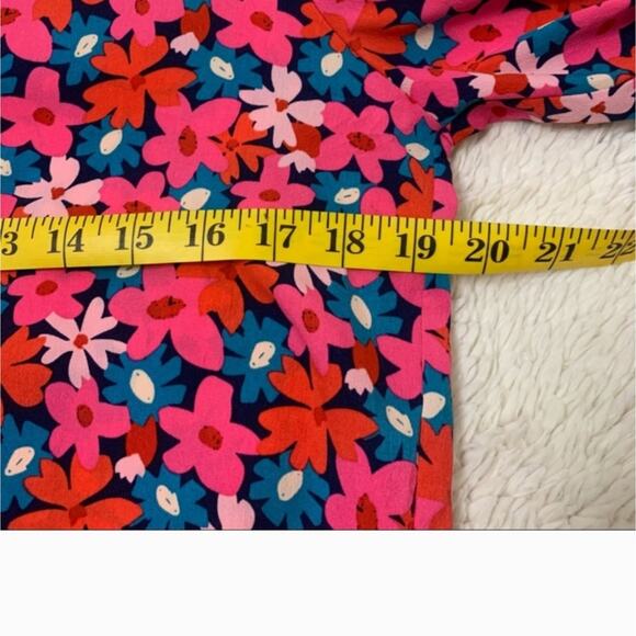 Molly Bracken floral bomber jacket sz S lightweight BTS style - Picture 4 of 7